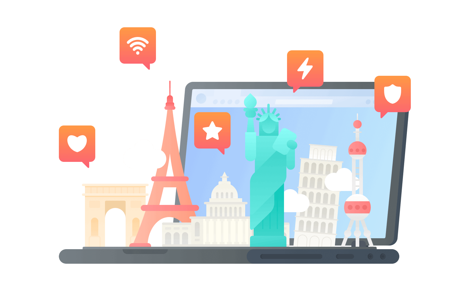 在梵蒂冈连接到中国的代理 - 华人VPN